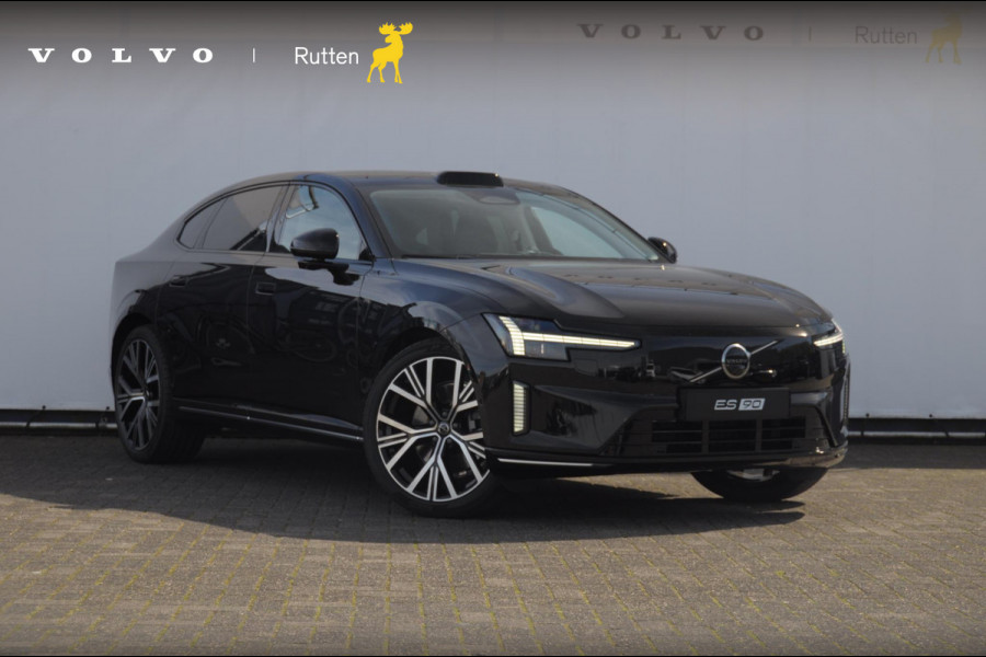 Volvo ES90 333PK Automaat Single Ext. Range Ultra Bowers & Wilkins/ Luchtvering/ Stoelventilatie/ Pilot assist/ Head-up display/ Gelaagd glas/ Stoelverwarming/ Massage/