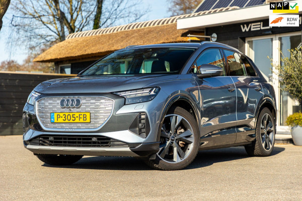 Audi Q4 e-tron 40 Advanced Edition 77 kWh SOH 94% I BTW Auto I Sonos I HeadUp I Adaptive Cruise I CarPlay I Rook & geurvrij