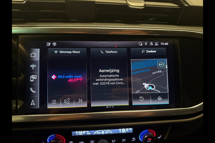 Audi Q3 Sportback 45 TFSI e S edition S-LINE BLACK-LINE 20''SOH-TEST/SFEERVERL/NAVI/DAB/STANDKACHEL/CARPLAY/CAM/KEY-LESS///