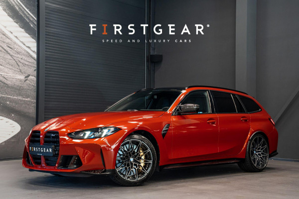 BMW M3 Touring 3-serie xDrive Competition *Sonderlackierung / M-Track Pack / Keramisch / Kuipstoelen / Harman Kardon / Carbon in & exterieur*