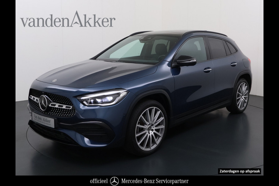 Mercedes-Benz GLA 250e AMG // Trekhaak // Distronic // Headup Display // Memory // 360 Camera // Panoramadak // Leder // 20" LM // Sfeerverlichtin