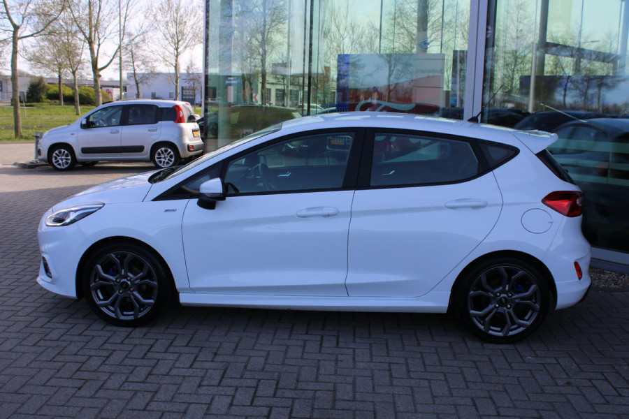 Ford Fiesta 1.0 EcoBoost 100 PK ST-Line | Cruise Control | Climate Control | Voorruitverwarming | DAB | Navigatie | 17 Inch Lichtmetalen Velgen