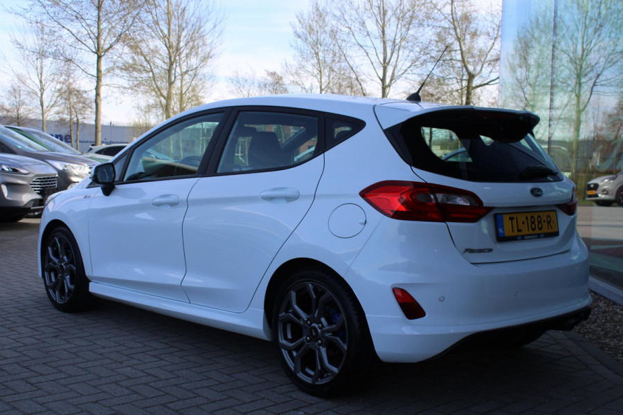 Ford Fiesta 1.0 EcoBoost 100 PK ST-Line | Cruise Control | Climate Control | Voorruitverwarming | DAB | Navigatie | 17 Inch Lichtmetalen Velgen