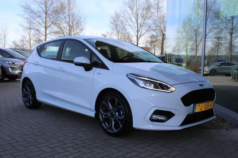 Ford Fiesta 1.0 EcoBoost 100 PK ST-Line | Cruise Control | Climate Control | Voorruitverwarming | DAB | Navigatie | 17 Inch Lichtmetalen Velgen