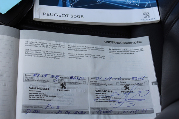 Peugeot 3008 1.2 PureTech Blue Lease Premium carplay trekhaak leder
