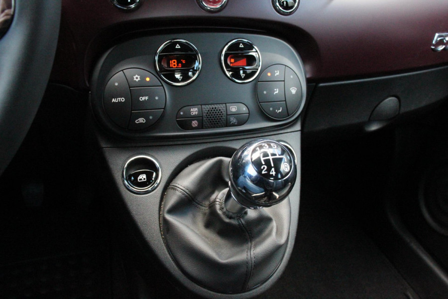 Fiat 500C 1.2 Star | Leder | Navigatie | Climate Control | Parkeer sensoren | Digitale Cockpit | Cruise control | LMV 16"