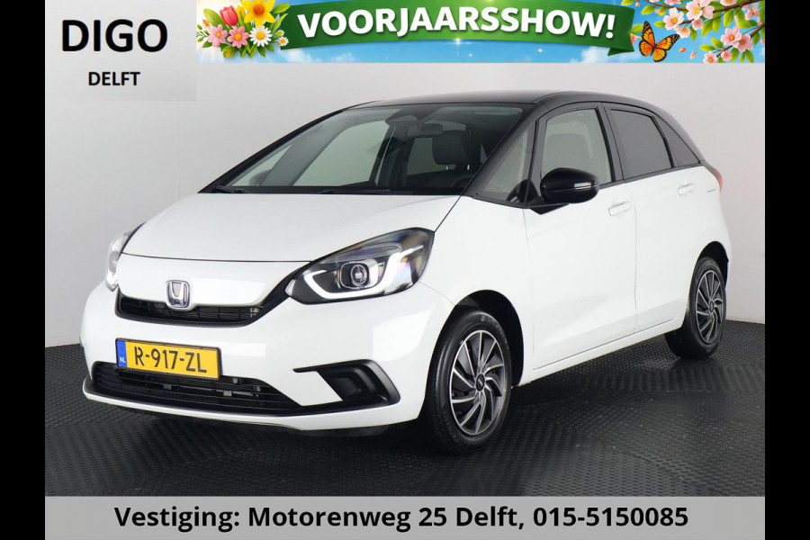 Honda Jazz 1.5 HEV AUTOMAAT ELEGANCE 1e EIG . GARANTIE 2033* STOELVERWARMING . CRUISE CONTROL . BLUETOOTH . ELEKTRISCHE RAMEN V+A