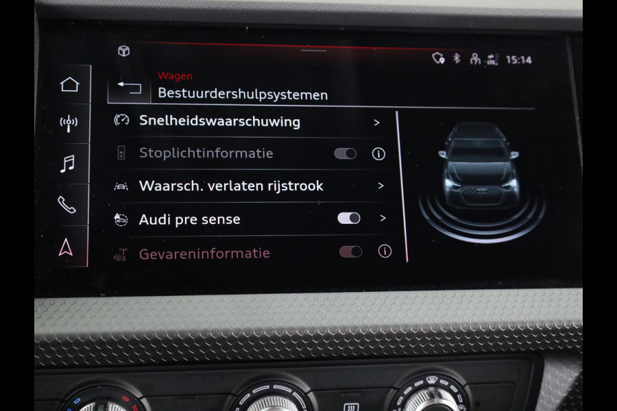 Audi A1 Sportback 25 TFSI Advanced edition 95pk | Navigatie via APP | 17 inch lichtmetalen velgen | Cruise controle | Parkeersensoren achter |