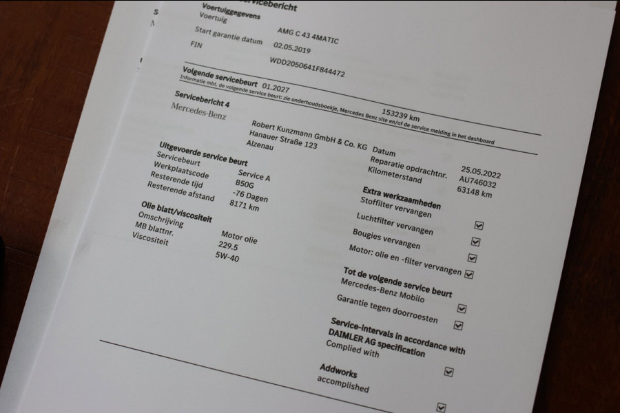 Mercedes-Benz C-Klasse AMG 43 4MATIC *Facelift*Perf. Stoelen*Burmester*Head-Up*Keyless*