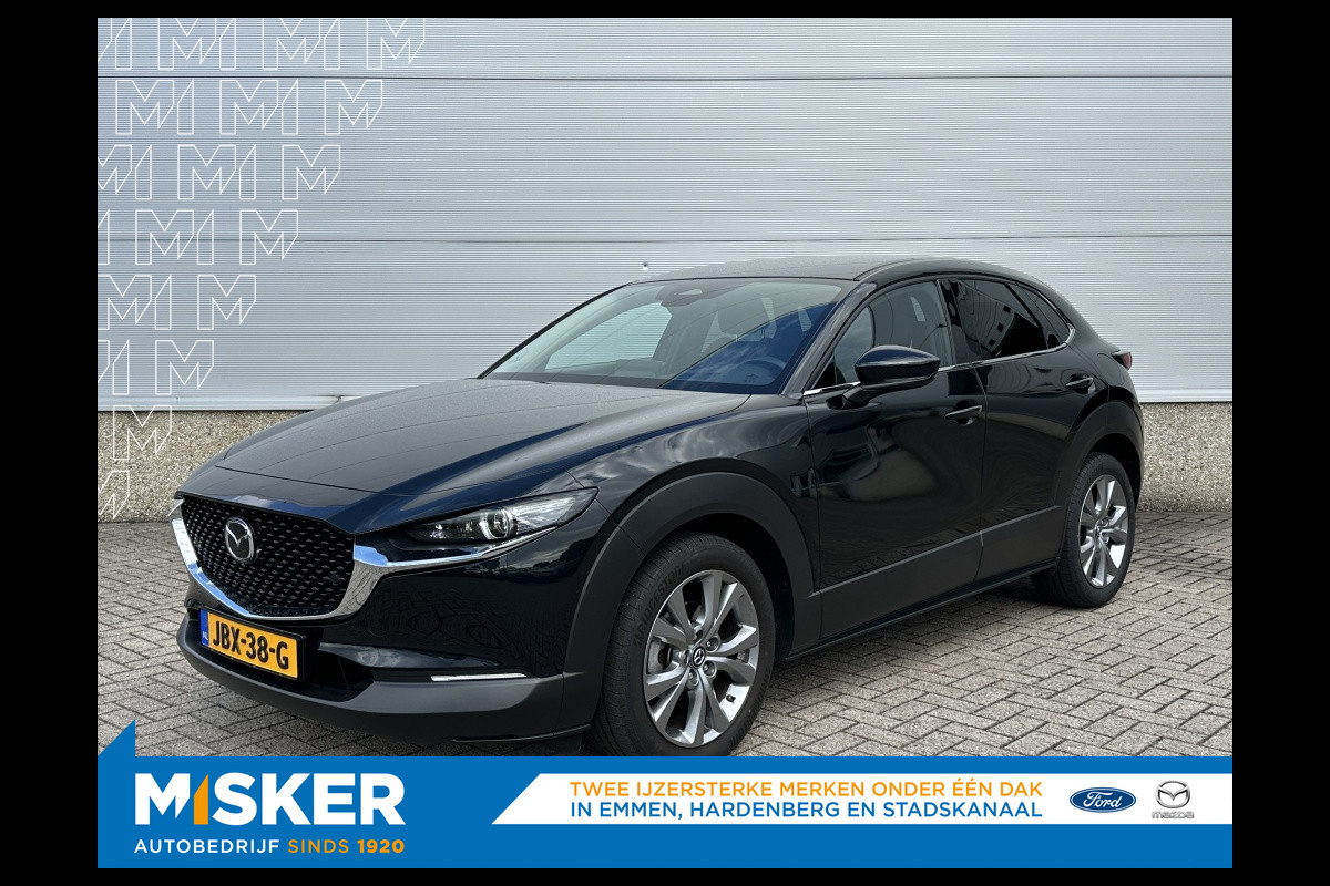 Mazda CX-30 EXCLUSIVE-LINE/2L.150pk automaat, Radarcruise, camera achter, pd