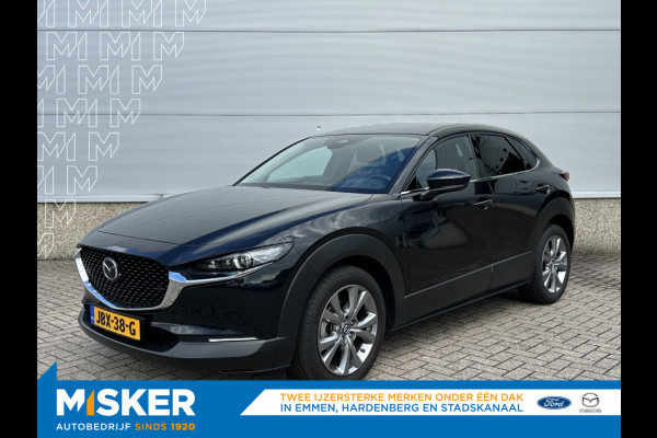 Mazda CX-30 EXCLUSIVE-LINE/2L.150pk automaat, Radarcruise, camera achter, pd