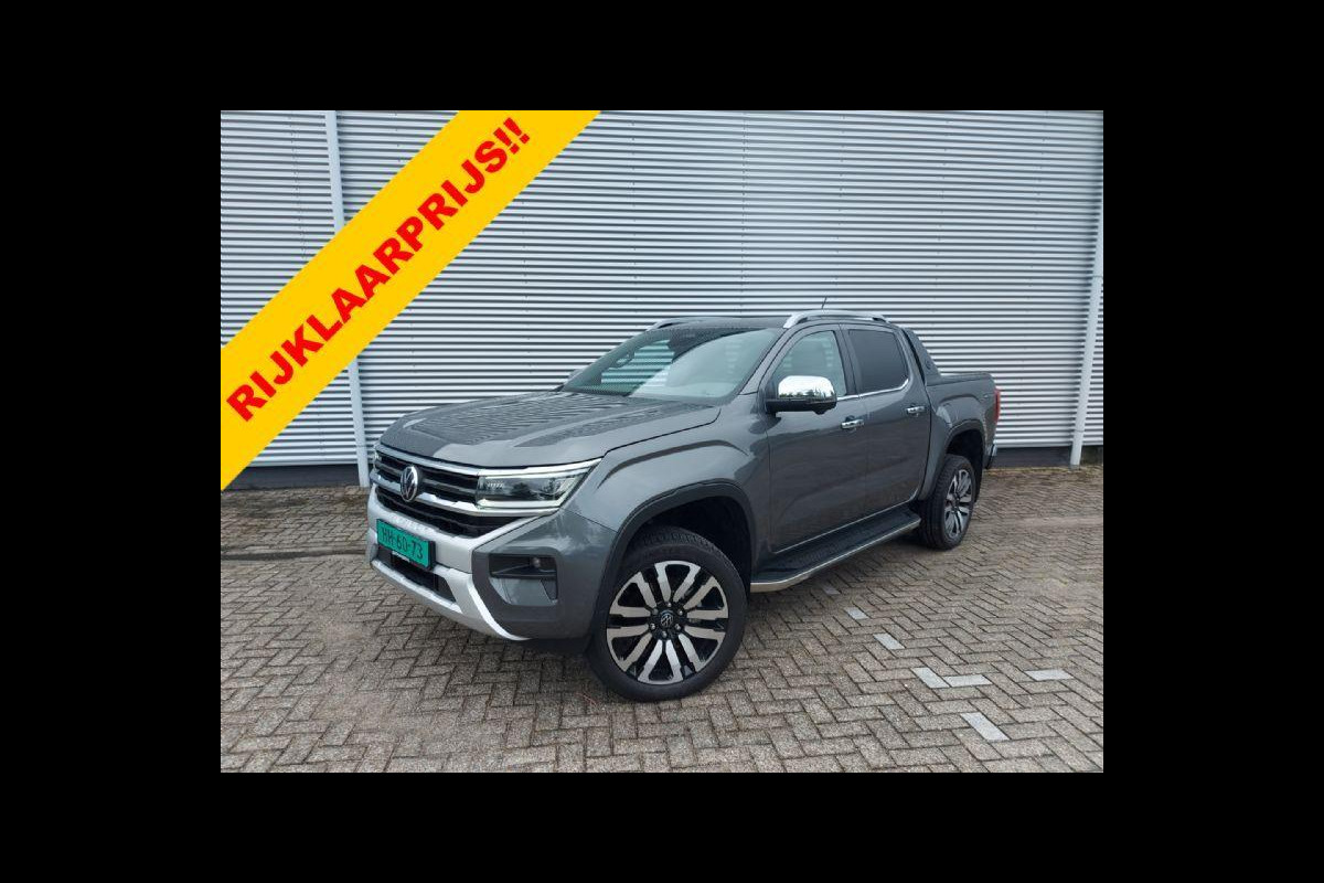 Volkswagen Amarok 3.0 TDI 4Motion ,Prijs excl.BTW,trekhaak,360 Camera,autom mountaintop,IQ light,leder,Full option