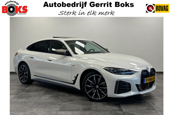 BMW i4 M50 High Executive 84 kWh M-sport ACC 360 Camera schuifkanteldak H&K 544PK NL Auto