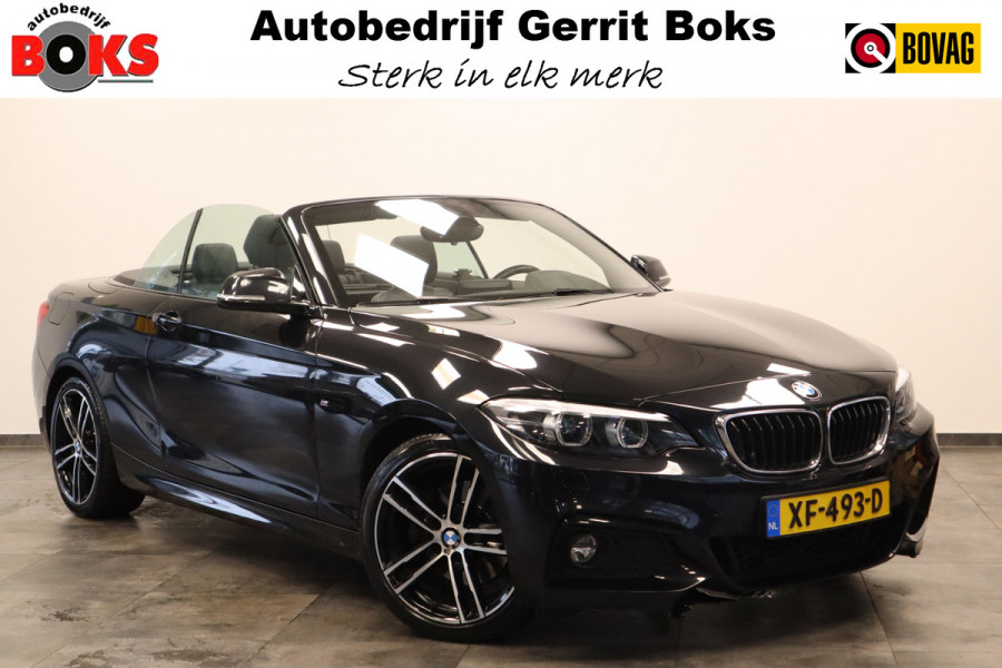 BMW 2 Serie Cabrio 220i High Executive M-sport H&K PDC