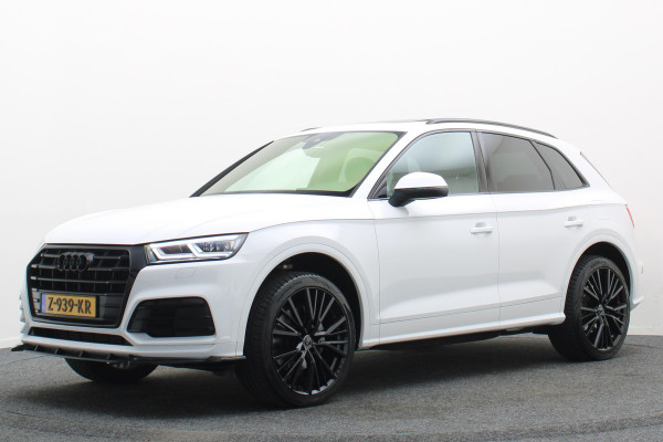 Audi Q5 55 TFSI e Quattro Plug-in Hybrid Competition S-Line Leer, Panoramadak, Cruise, Apple Carplay, Bluetooth, LED, Trekhaak, 21"