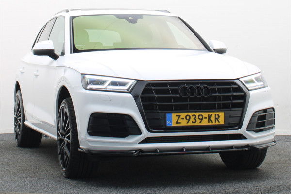 Audi Q5 55 TFSI e Quattro Plug-in Hybrid Competition S-Line Leer, Panoramadak, Cruise, Apple Carplay, Bluetooth, LED, Trekhaak, 21"