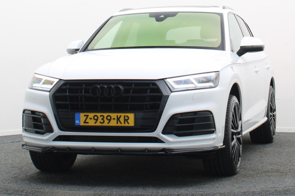 Audi Q5 55 TFSI e Quattro Plug-in Hybrid Competition S-Line Leer, Panoramadak, Cruise, Apple Carplay, Bluetooth, LED, Trekhaak, 21"