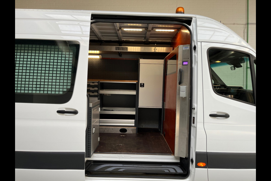 Mercedes-Benz Sprinter Automaat Servicewagen 314 2.2 CDI 140PK L2H2 euro6 BOTT, Victron V230, Standkachel Trekhaak RIJKLAARPRIJS