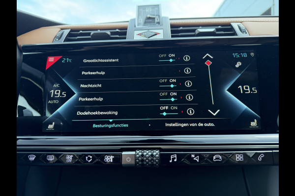 DS Ds 7 Crossback 300pk E-Tense 4x4 Opera (Elektrisch Schuifdak - Trekhaak - Leder incl verwarming/koeling/massage/geheugen - Focal Electra - Nigh