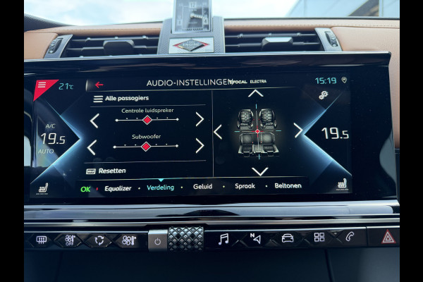 DS Ds 7 Crossback 300pk E-Tense 4x4 Opera (Elektrisch Schuifdak - Trekhaak - Leder incl verwarming/koeling/massage/geheugen - Focal Electra - Nigh