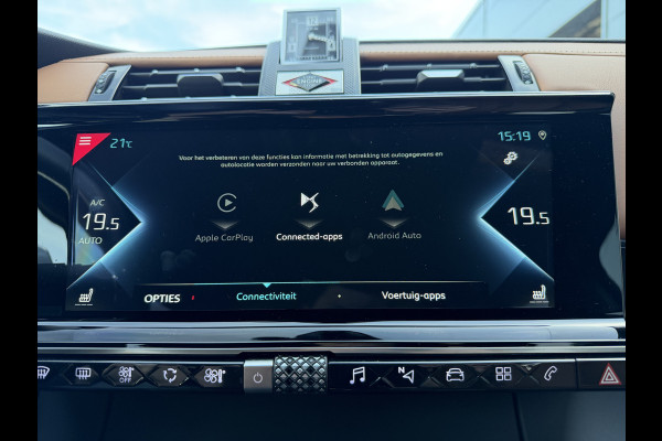DS Ds 7 Crossback 300pk E-Tense 4x4 Opera (Elektrisch Schuifdak - Trekhaak - Leder incl verwarming/koeling/massage/geheugen - Focal Electra - Nigh