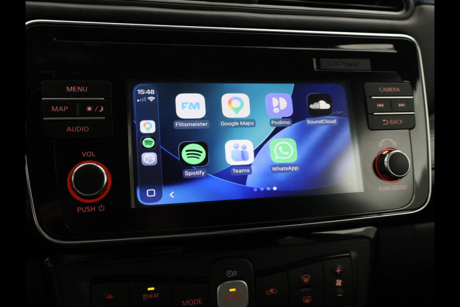 Nissan Leaf N-CONNECTA 40 kWh + 360 CAMERA | STOELVERW. | CARPLAY | NAVIGATIE | 17 INCH | STUURVERWARMING