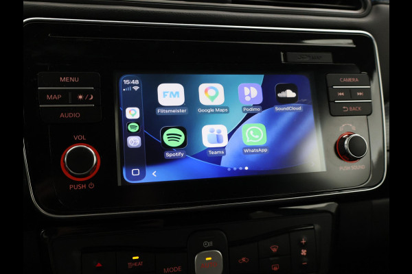 Nissan Leaf N-CONNECTA 40 kWh + 360 CAMERA | STOELVERW. | CARPLAY | NAVIGATIE | 17 INCH | STUURVERWARMING