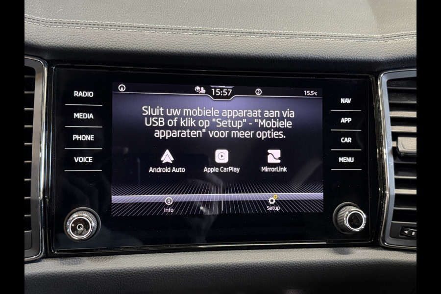 Škoda Kodiaq 1.5 TSI Business Edition 7p. | Camera | Elektr. trekhaak | Carplay | Sfeerverlichting | Virtual cockpit