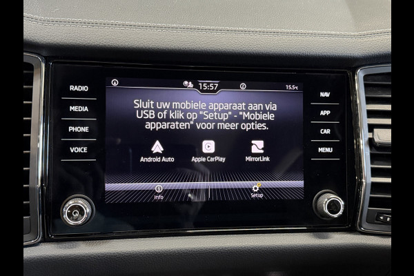 Škoda Kodiaq 1.5 TSI Business Edition 7p. | Camera | Elektr. trekhaak | Carplay | Sfeerverlichting | Virtual cockpit