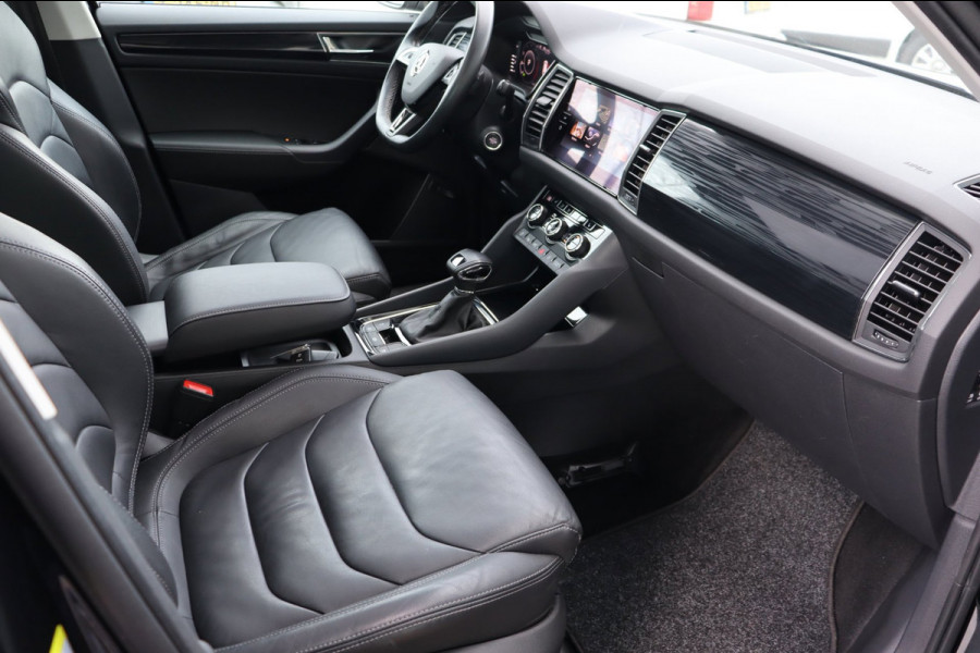 Škoda Kodiaq 1.5 TSI Business Edition Plus org.nl leer+mem+verw schuifdak el.trekhaak adap.cruise