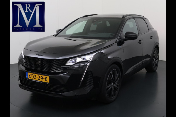 Peugeot 3008 1.6 HYbrid 225 GT Pack Business PANO| BLACK PACK| VAN €29.900,- NU VOOR SLECHTS €27.877,- Uw LENTEVOORDEEL €2.023,-| FOCAL AUDIO| CAMERA VOOR + ACHTER| ADAPTIVE CRUISE| DODE HOEK SENSOR| ELEK. ACHTERKLEP| STOELVERWARMING