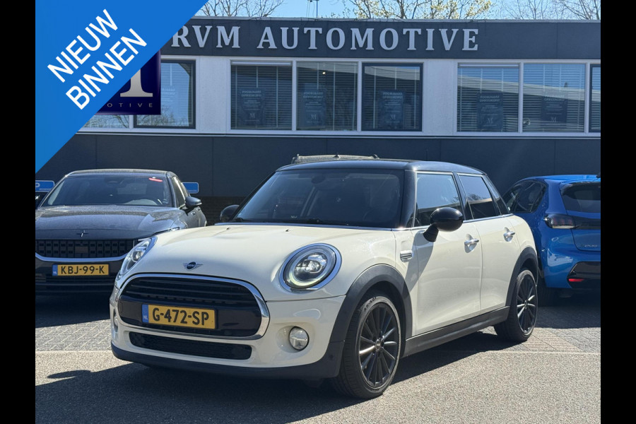 MINI Mini 1.5 Cooper Pepper VAN: 19.400,- VOOR: 17.877,- UW LENTEVOORDEEL: 1.523,- euro SUPER COMPLEET|LED|  STOELVERWARMING| APPLE CARPLAY| PARKEERSENSOREN VOOR + ACHTER| NET ONDERHOUD GEHAD, RIJKLAAR INCL. 12 MND BOVAG GARANTIE|