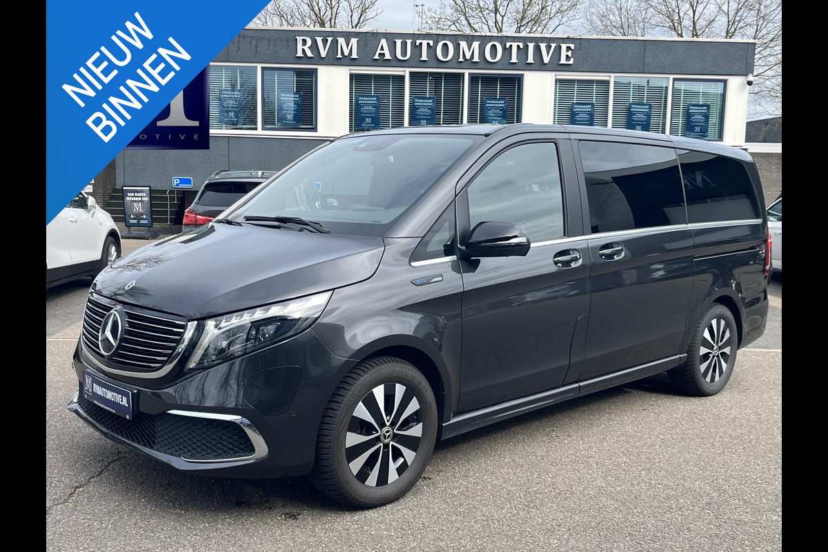 Mercedes-Benz Eqv 300 L2 Business Solution Limited 90 kWh 8pl VAN: 42.900,- VOOR: 39.877,- EXCL. BTW UW LENTEVOORDEEL: 3.023,- | ELECTR. SCHUIFDEUREN | DODE HOEK | 360 CAMERA |LEDER | RIJKLAARPRIJS incl. 12mnd BOVAG GARANTIE