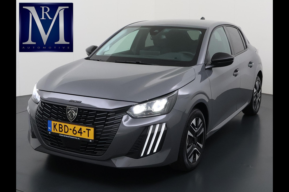 Peugeot 208 1.2 Hybrid 110 e-DCS6 Allure RIJKLAARPRIJS | FABRIEKSGARANTIE t/m 03-2027 |  KEYLESS ENTRY | APPLE CARPLAY-ANDROID AUTO| PARKEERSENSOREN VOOR EN ACHTER |
