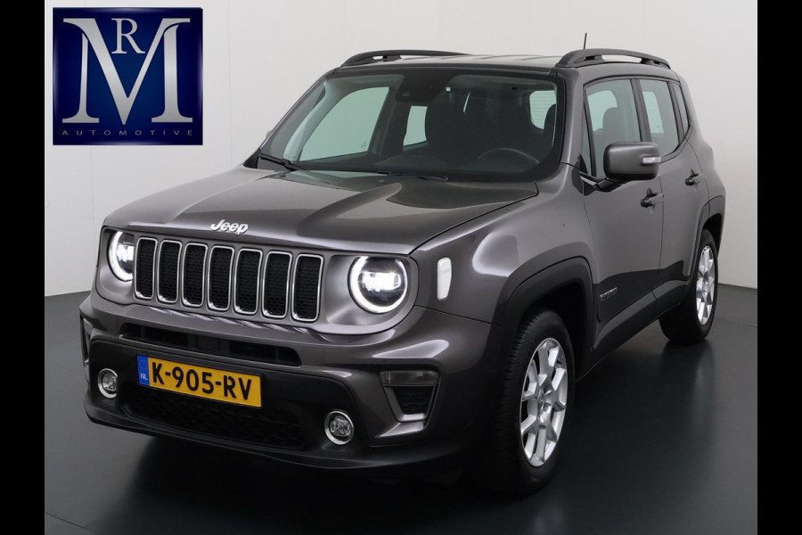 Jeep Renegade 1.0T Limited VAN €19.900,- VOOR €17.877,- UW LENTEVOORDEEL: € 2.023,-!| AFNEEMBARE TREKHAAK| ADAPTIEVE CRUISE CONTROL| RIJKLAARPRIJS INCL.12 MND BOVAG GARANTIE| FULL LED|