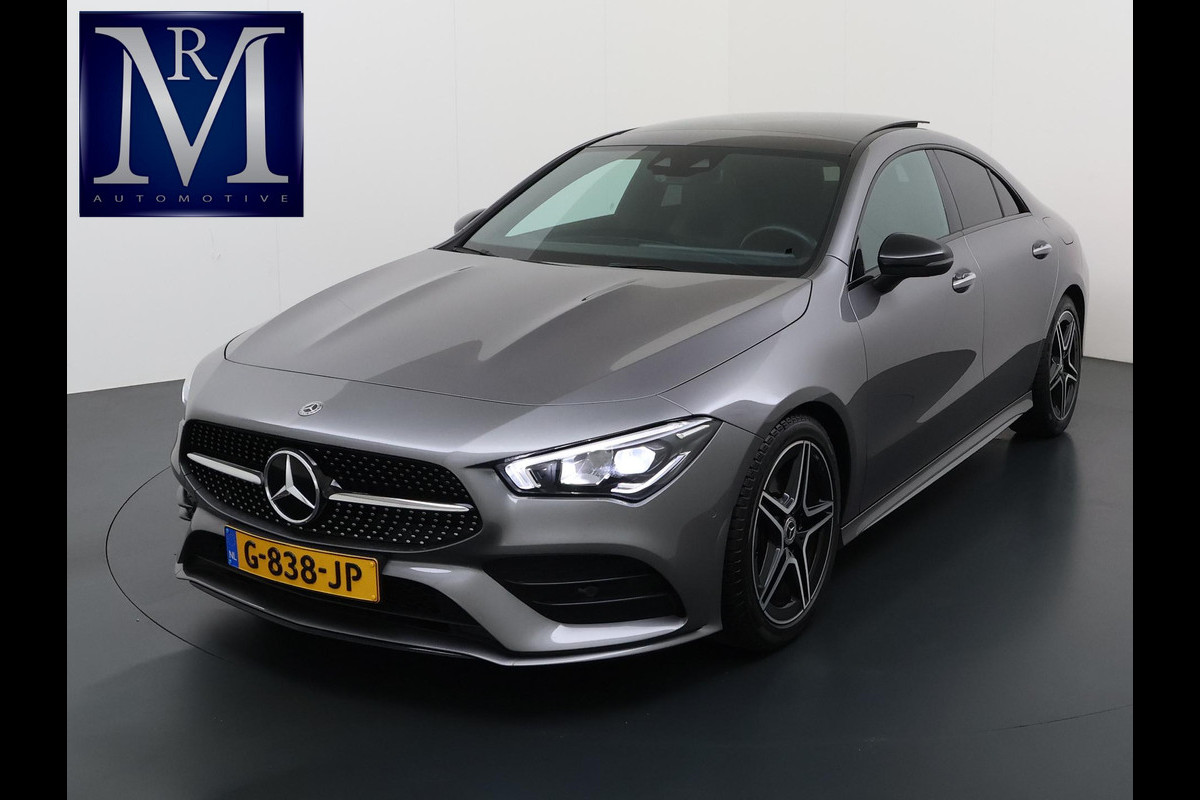 Mercedes-Benz CLA-Klasse 180 Business Solution AMG VAN € 30.900,- VOOR € 28.440,- UW LENTEVOORDEEL € 2.460,-! | PANO | AMG-LINE | STOELVERWARMING | SFEERVERLICHTING| CAMERA| KEYLESS|
