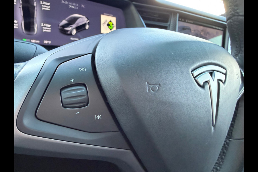 Tesla Model X 75D Base, NAP, MCU 2, CCS 2, Trekhaak, Carbon