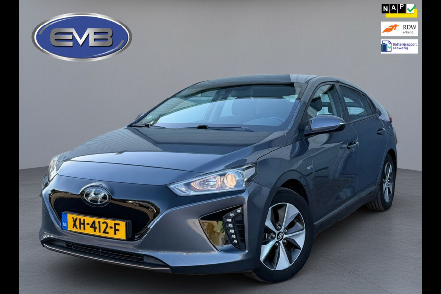 Hyundai IONIQ Comfort EV, SOH waarde 99,7 %, achteruitrijcamera, navigatie, vele opties, Origineel NL auto met nap