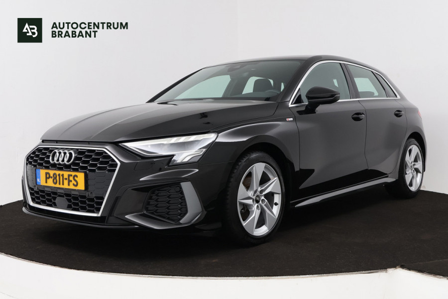 Audi A3 Sportback 30 TFSI S edition (DIGITALE COCKPIT, STOELVERWARMING, CRUISE ADAPTIEF, NAVIGATIE, PARKEERSENSOREN)