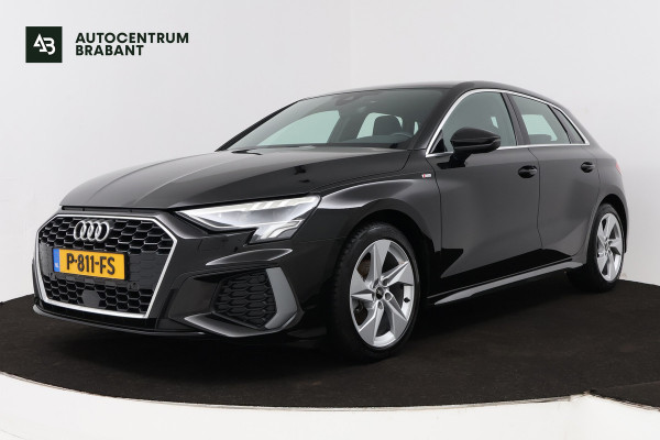 Audi A3 Sportback 30 TFSI S edition (DIGITALE COCKPIT, STOELVERWARMING, CRUISE ADAPTIEF, NAVIGATIE, PARKEERSENSOREN)