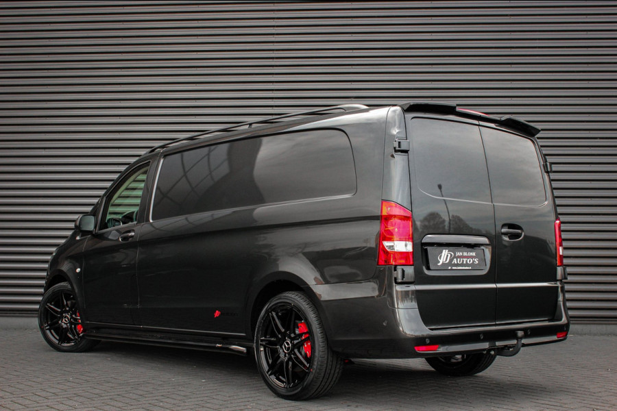 Mercedes-Benz Vito 119 CDI L3 4x4 SELECT LANG / BPM VRIJ / FULL BLACK OPS / VERLAAGD / AMG / SIDE- BARS / SPOILER / APPLE CARPLAY