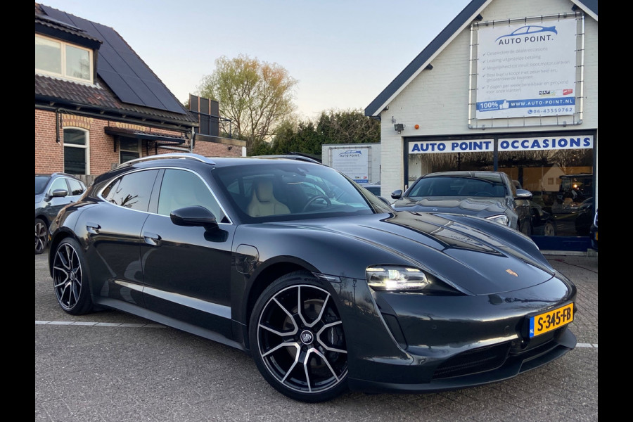 Porsche Taycan Sport Turismo PERFORMANCE 380PK! KRIJT/PANO/PPF/BOSE/LUCHTVERING
