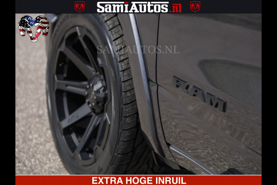 Dodge Ram LIMITED | 5.7 V8 HEMI 402PK | TUFF WIELEN | MEEST VOLLE LIMITED | PRACHTIGE KLEUR GRANITE CRYSTAL PEARL | CREW CAB | DUBBELE CABINE DC 5 PERSOONS | CREW CAB 5 PERSOONS | DUBBELE CABINE DC | MEEST ROYALE EN COMFORTABELE BEDRIJFSAUTO | HEAD-UP | LUCHTVERING | RONDOM CAMERA | MWK KLEP | PANORAMA DAK |