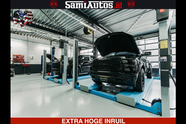 Dodge Ram LIMITED | 5.7 V8 HEMI 402PK | TUFF WIELEN | MEEST VOLLE LIMITED | PRACHTIGE KLEUR GRANITE CRYSTAL PEARL | CREW CAB | DUBBELE CABINE DC 5 PERSOONS | CREW CAB 5 PERSOONS | DUBBELE CABINE DC | MEEST ROYALE EN COMFORTABELE BEDRIJFSAUTO | HEAD-UP | LUCHTVERING | RONDOM CAMERA | MWK KLEP | PANORAMA DAK |