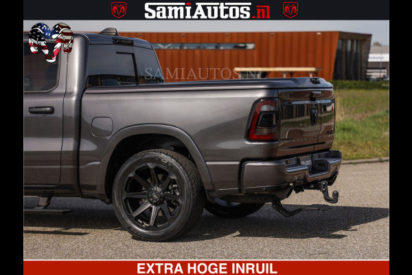 Dodge Ram LIMITED | 5.7 V8 HEMI 402PK | TUFF WIELEN | MEEST VOLLE LIMITED | PRACHTIGE KLEUR GRANITE CRYSTAL PEARL | CREW CAB | DUBBELE CABINE DC 5 PERSOONS | CREW CAB 5 PERSOONS | DUBBELE CABINE DC | MEEST ROYALE EN COMFORTABELE BEDRIJFSAUTO | HEAD-UP | LUCHTVERING | RONDOM CAMERA | MWK KLEP | PANORAMA DAK |