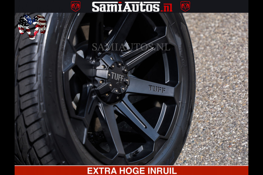 Dodge Ram LIMITED | 5.7 V8 HEMI 402PK | TUFF WIELEN | MEEST VOLLE LIMITED | PRACHTIGE KLEUR GRANITE CRYSTAL PEARL | CREW CAB | DUBBELE CABINE DC 5 PERSOONS | CREW CAB 5 PERSOONS | DUBBELE CABINE DC | MEEST ROYALE EN COMFORTABELE BEDRIJFSAUTO | HEAD-UP | LUCHTVERING | RONDOM CAMERA | MWK KLEP | PANORAMA DAK |