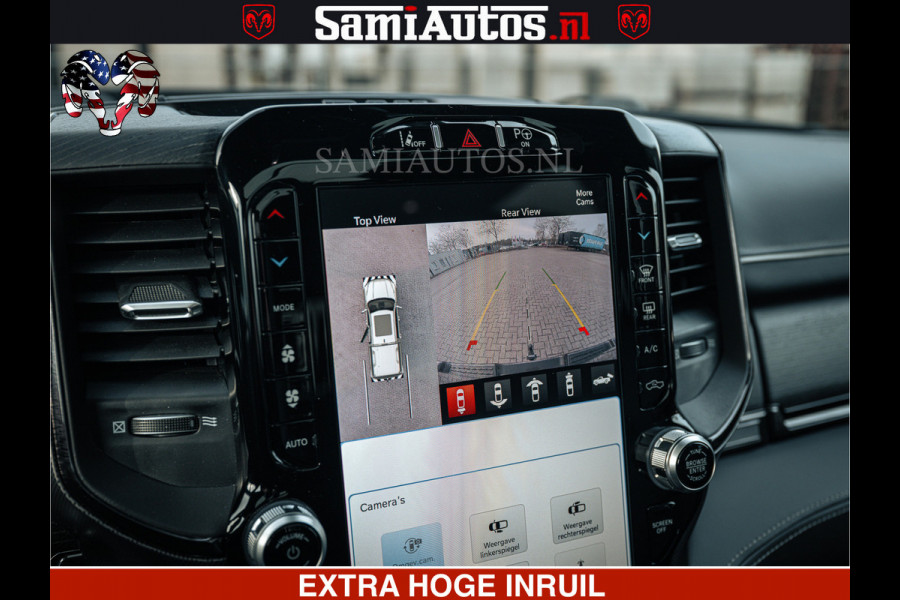 Dodge Ram LIMITED | 5.7 V8 HEMI 402PK | TUFF WIELEN | MEEST VOLLE LIMITED | PRACHTIGE KLEUR GRANITE CRYSTAL PEARL | CREW CAB | DUBBELE CABINE DC 5 PERSOONS | CREW CAB 5 PERSOONS | DUBBELE CABINE DC | MEEST ROYALE EN COMFORTABELE BEDRIJFSAUTO | HEAD-UP | LUCHTVERING | RONDOM CAMERA | MWK KLEP | PANORAMA DAK |