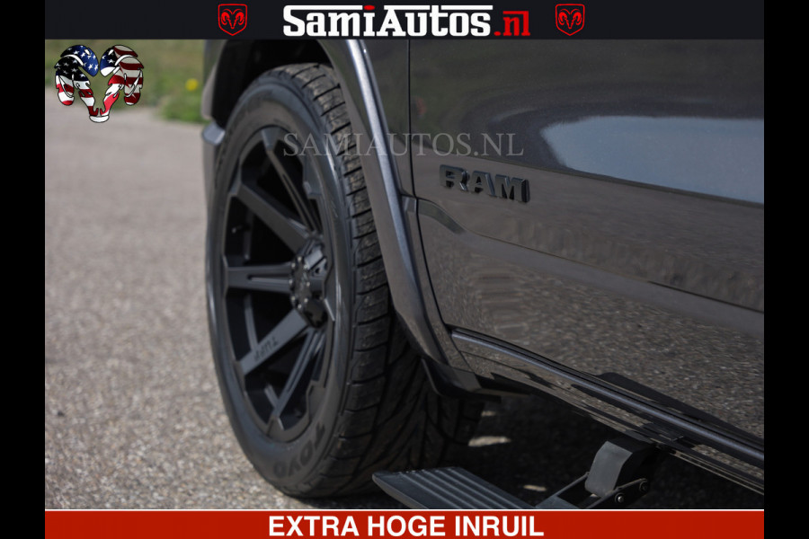Dodge Ram LIMITED | 5.7 V8 HEMI 402PK | TUFF WIELEN | MEEST VOLLE LIMITED | PRACHTIGE KLEUR GRANITE CRYSTAL PEARL | CREW CAB | DUBBELE CABINE DC 5 PERSOONS | CREW CAB 5 PERSOONS | DUBBELE CABINE DC | MEEST ROYALE EN COMFORTABELE BEDRIJFSAUTO | HEAD-UP | LUCHTVERING | RONDOM CAMERA | MWK KLEP | PANORAMA DAK |