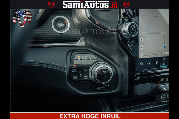 Dodge Ram LIMITED | 5.7 V8 HEMI 402PK | TUFF WIELEN | MEEST VOLLE LIMITED | PRACHTIGE KLEUR GRANITE CRYSTAL PEARL | CREW CAB | DUBBELE CABINE DC 5 PERSOONS | CREW CAB 5 PERSOONS | DUBBELE CABINE DC | MEEST ROYALE EN COMFORTABELE BEDRIJFSAUTO | HEAD-UP | LUCHTVERING | RONDOM CAMERA | MWK KLEP | PANORAMA DAK |