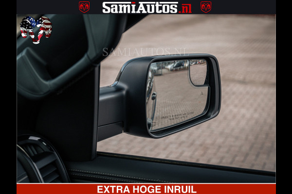 Dodge Ram LIMITED | 5.7 V8 HEMI 402PK | TUFF WIELEN | MEEST VOLLE LIMITED | PRACHTIGE KLEUR GRANITE CRYSTAL PEARL | CREW CAB | DUBBELE CABINE DC 5 PERSOONS | CREW CAB 5 PERSOONS | DUBBELE CABINE DC | MEEST ROYALE EN COMFORTABELE BEDRIJFSAUTO | HEAD-UP | LUCHTVERING | RONDOM CAMERA | MWK KLEP | PANORAMA DAK |